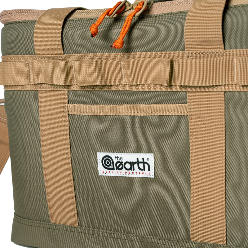 the earth CORDURA 保冷袋23L-軍綠