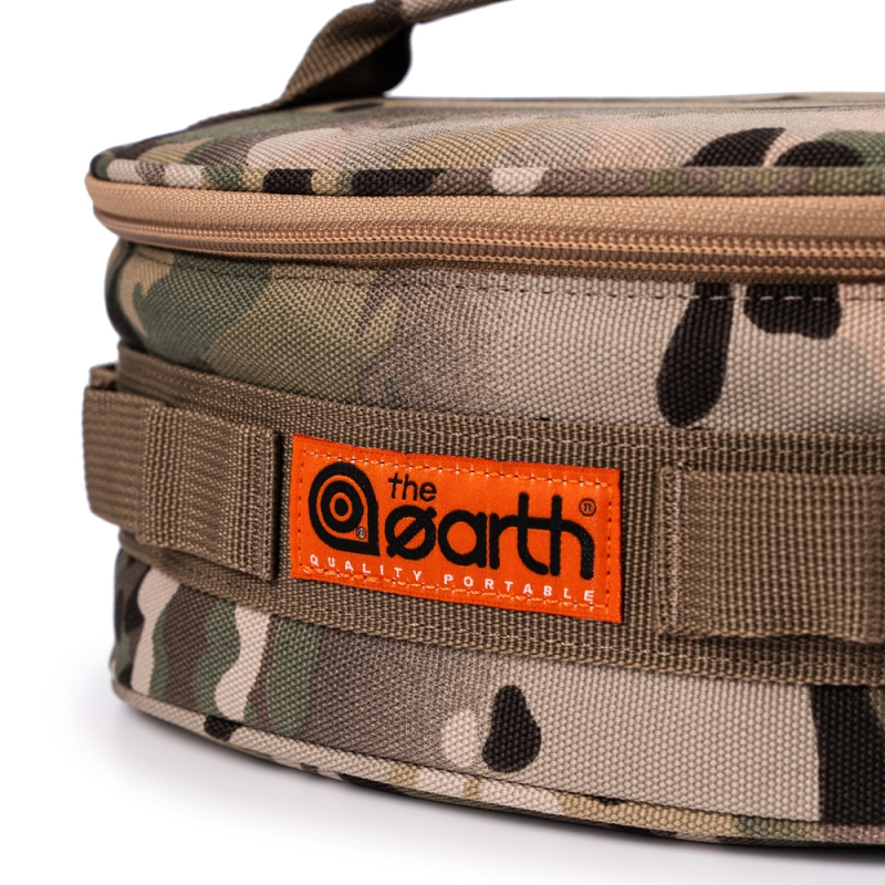 the earth CORDURA 餐具收納袋(S)-綠迷彩