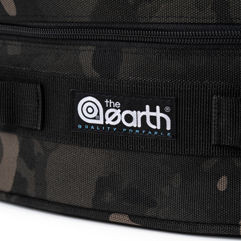 the earth CORDURA 餐具收納袋(L)-黑迷彩